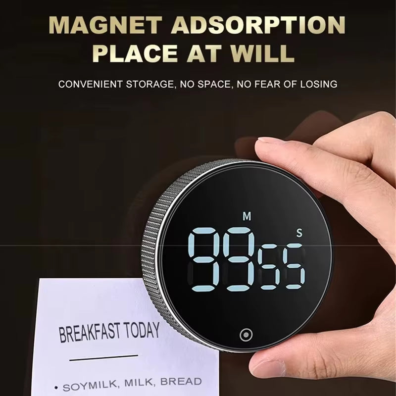 DINRGO Magnetic Kitchen Timer — Precision Meets Style