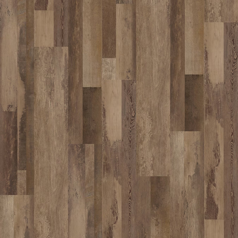 Luxury Vinyl Flooring – Russet Waterproof Planks, 12-Mil, 18.78 Sq Ft per Box