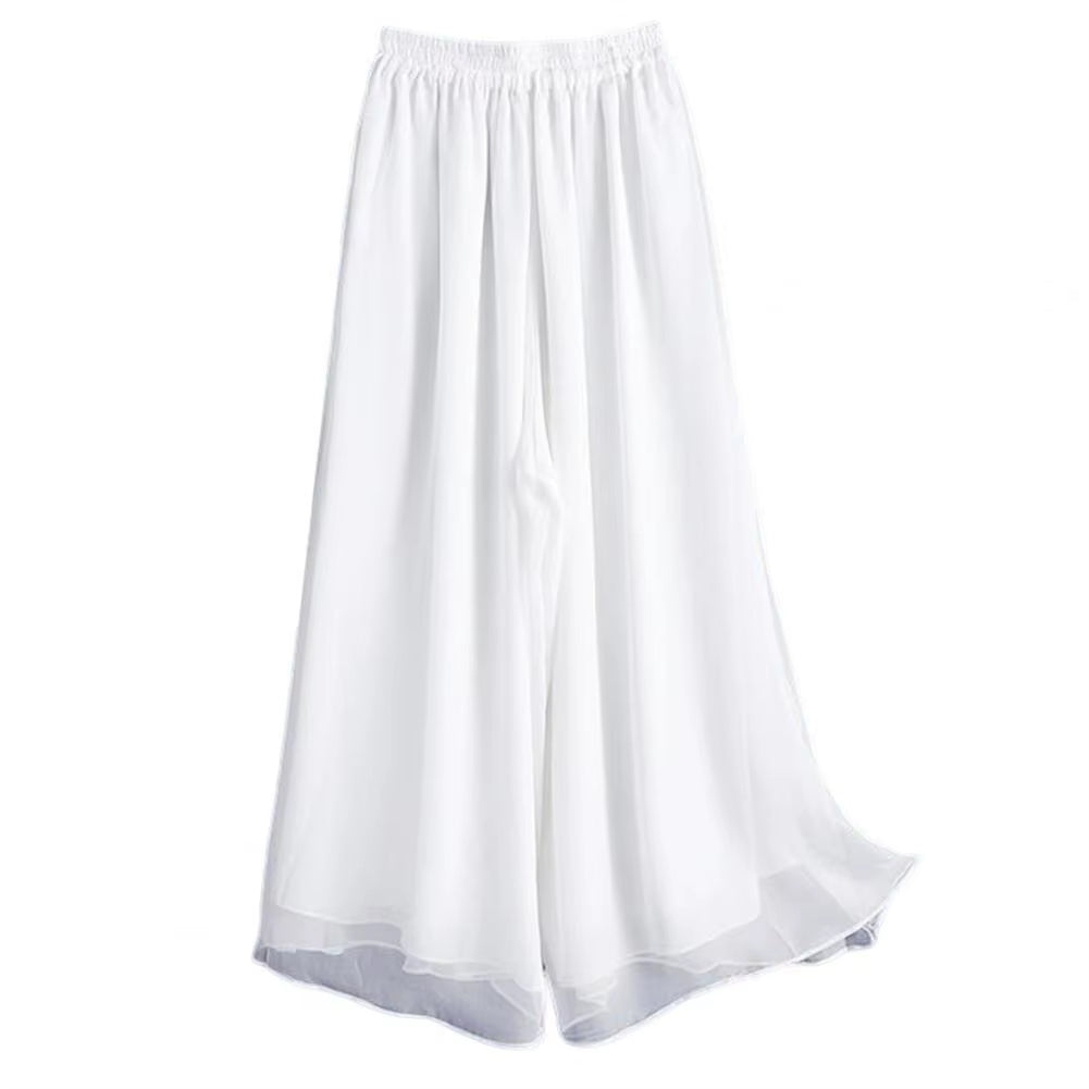 Women’s Classical Dance Pants – Elegant Elastic-Waist Practice Trousers for Modern & Ethnic Dance