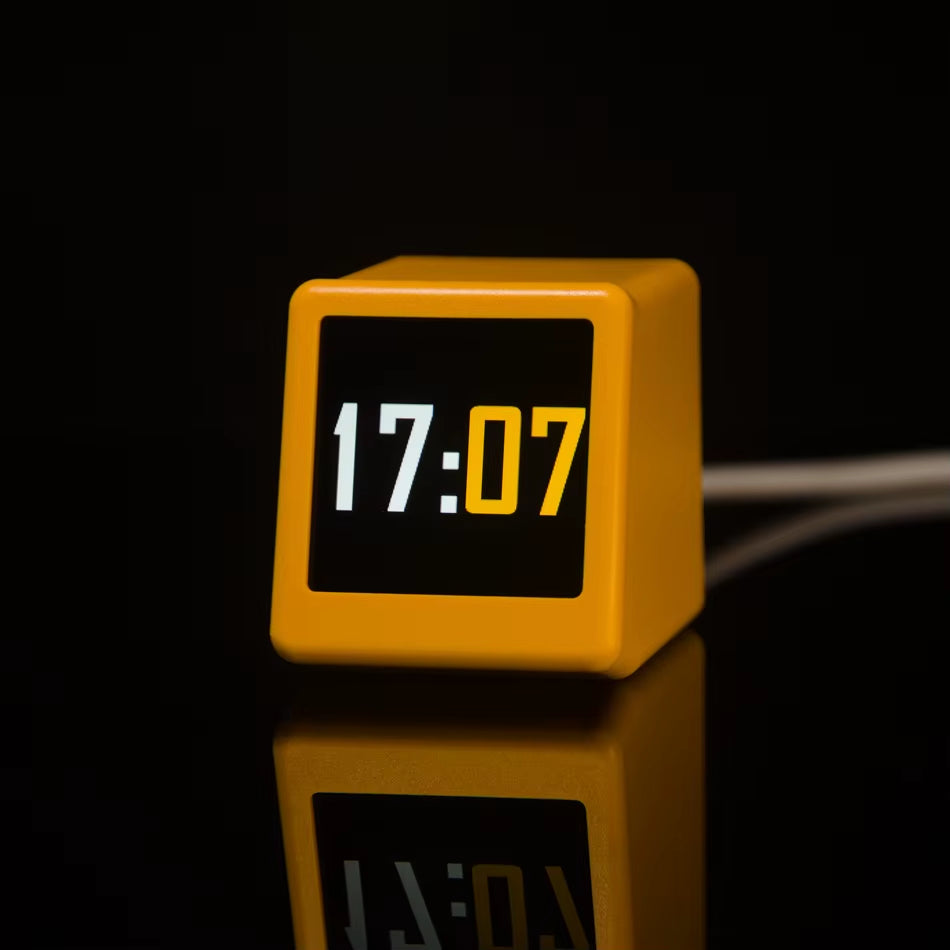 Ultra Smart WIFI Weather Station Clock – Desktop Bedside Display with Photo Album & GIF Animation