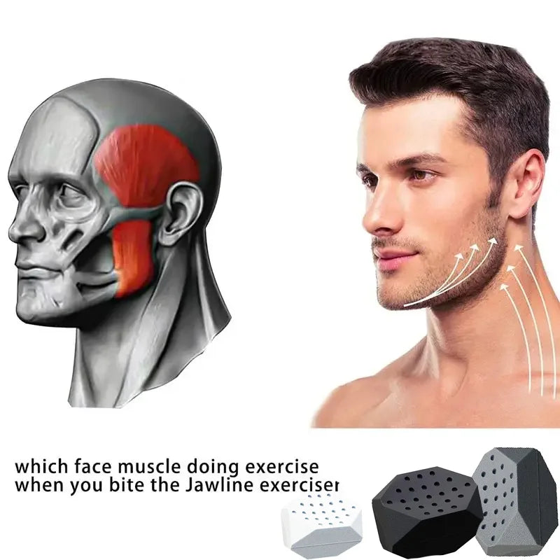 Jawline Gym Fitness Ball  |  Face Slimming Jaw Trainer