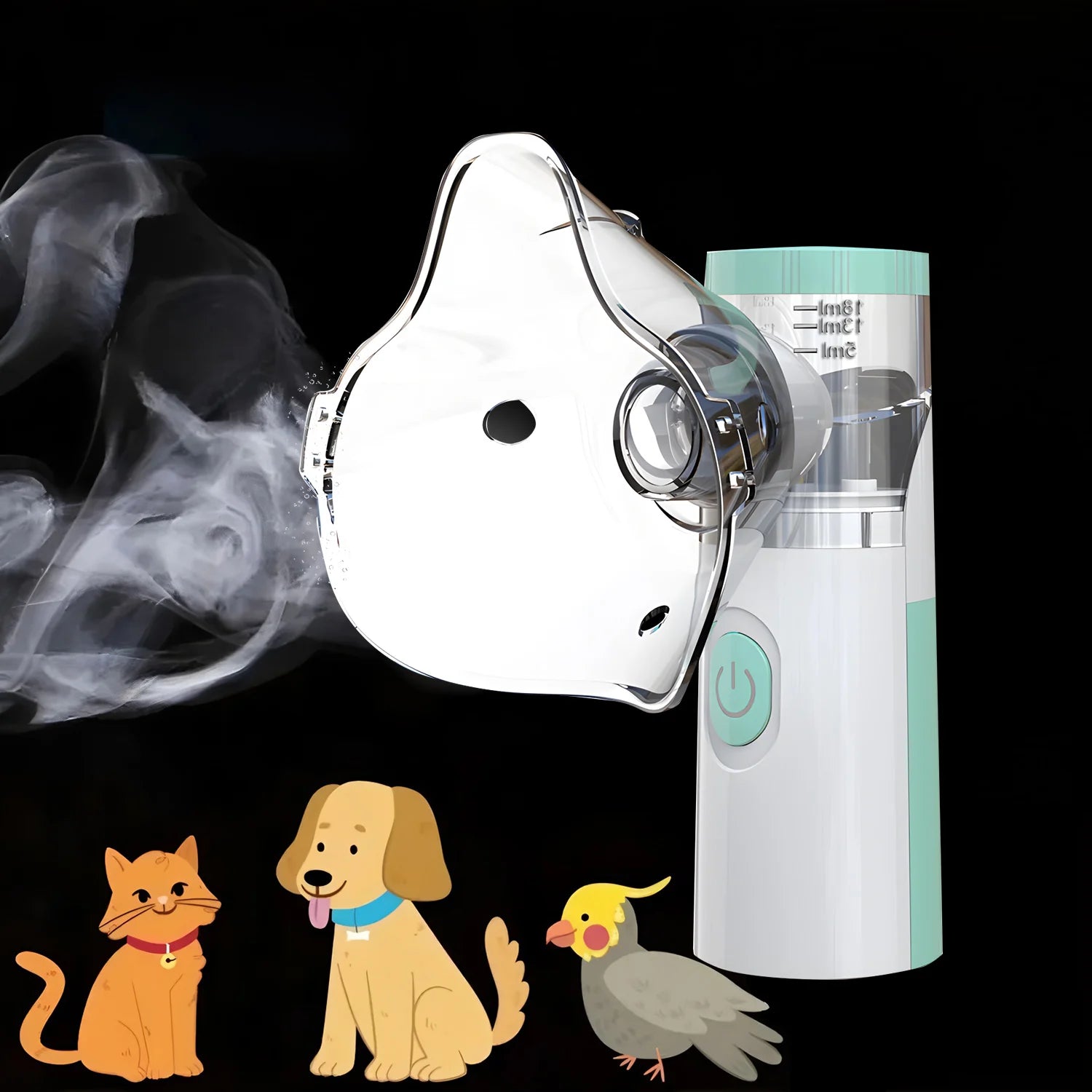 Portable Pet Nebulizer Machine – Silent Medical Atomizer & Inhaler