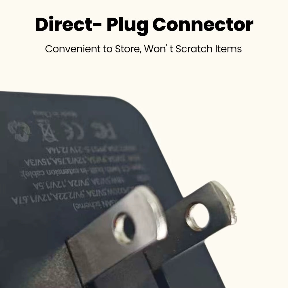 80W GaN Fast Charger with Scalable Data Cable – Multi-Port A+C Full Protocol Charging