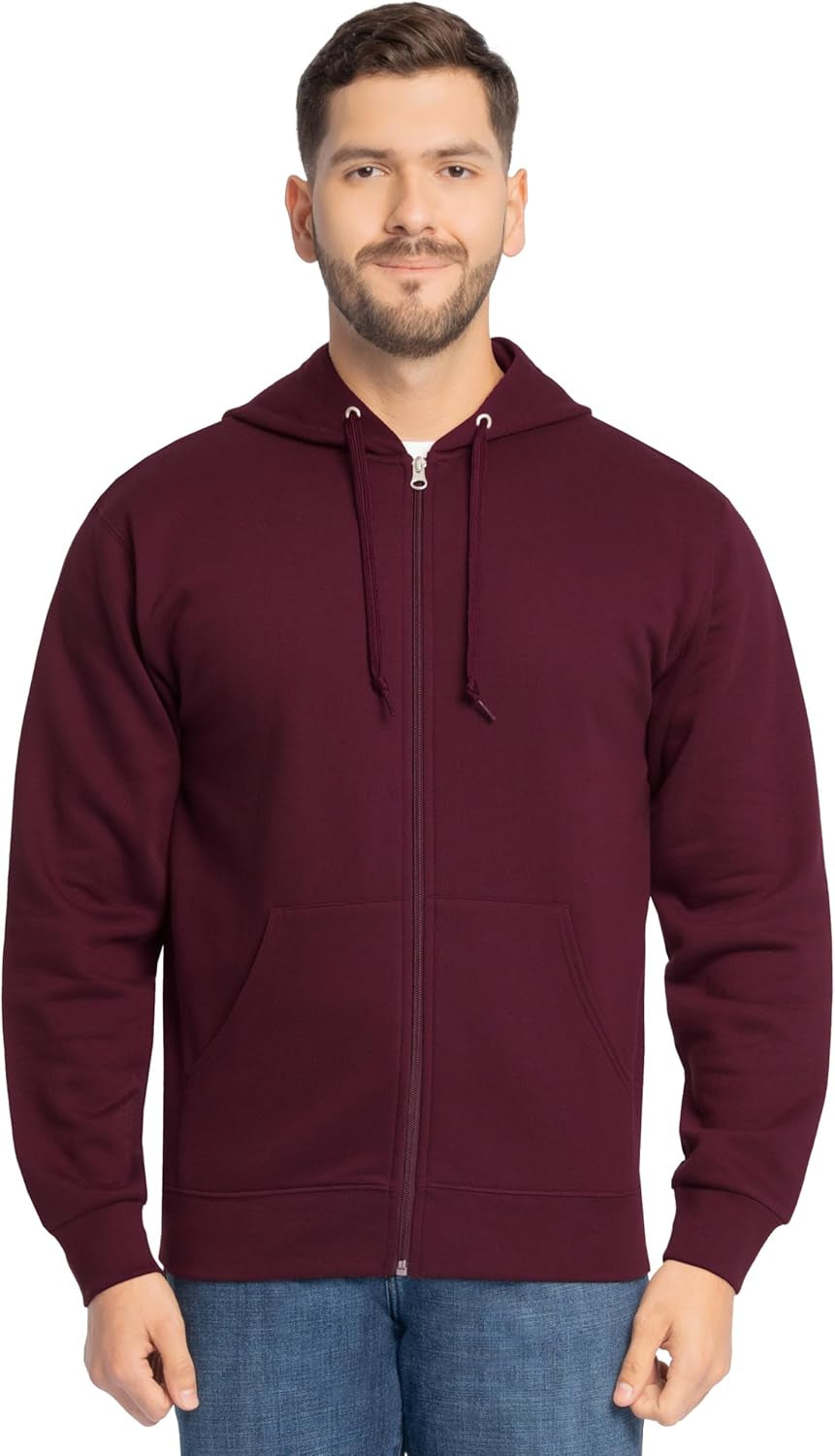 Eversoft Full-Zip Fleece Sweatshirt – Cozy Hoodie for Men & Women